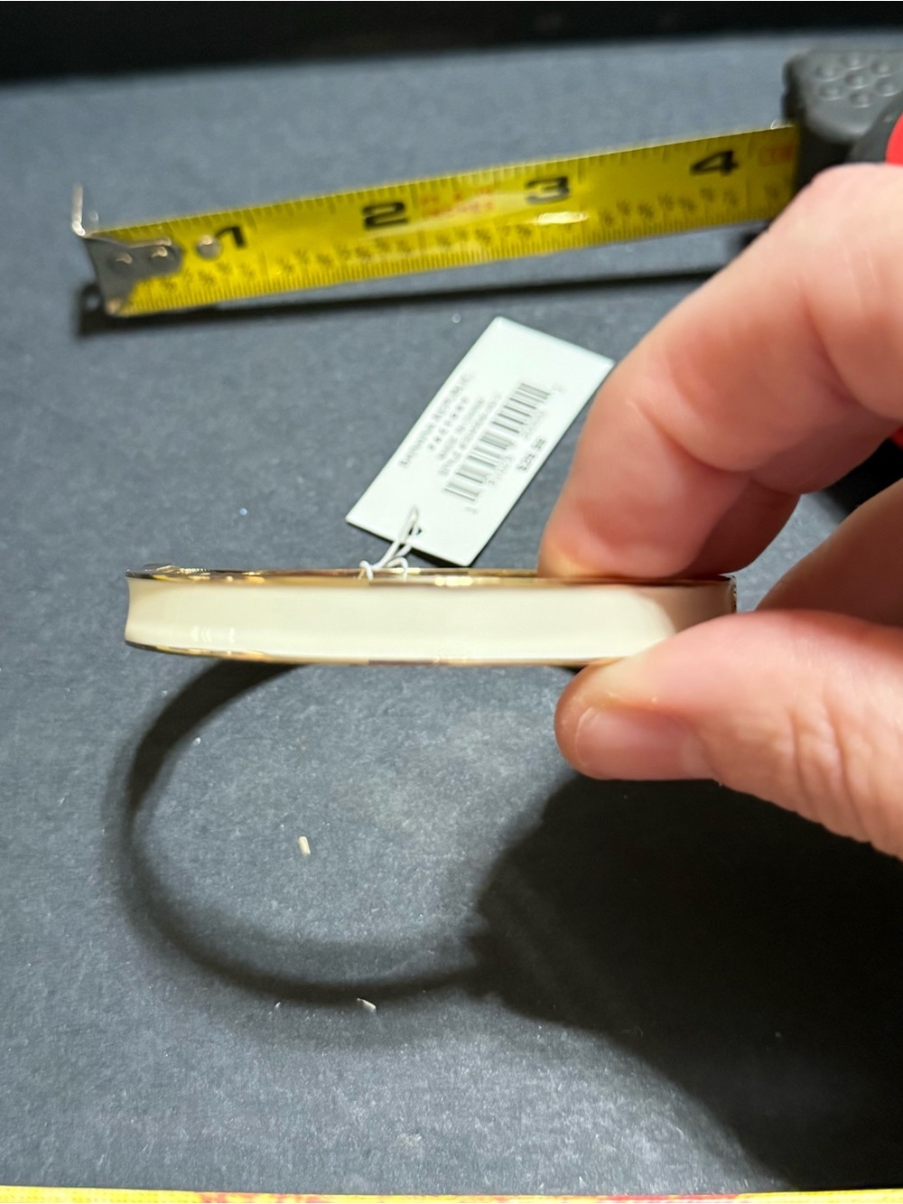 Banana Republic Gold-Tone Slim Hinged Bangle Bracelet